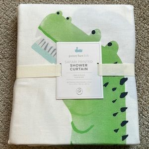 Safari Printed Shower Curtain by Pottery Barn Kids